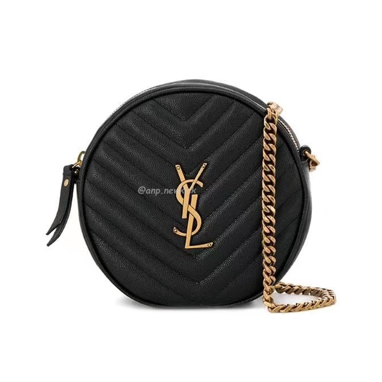 Saint Laurent Circular Quilted Crossbody Bag (13) - newkick.app